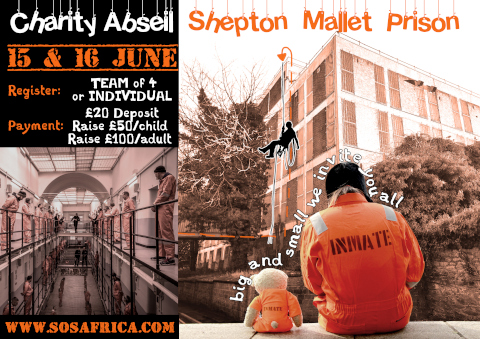 Shepton Mallet Prison Charity Abseil Event