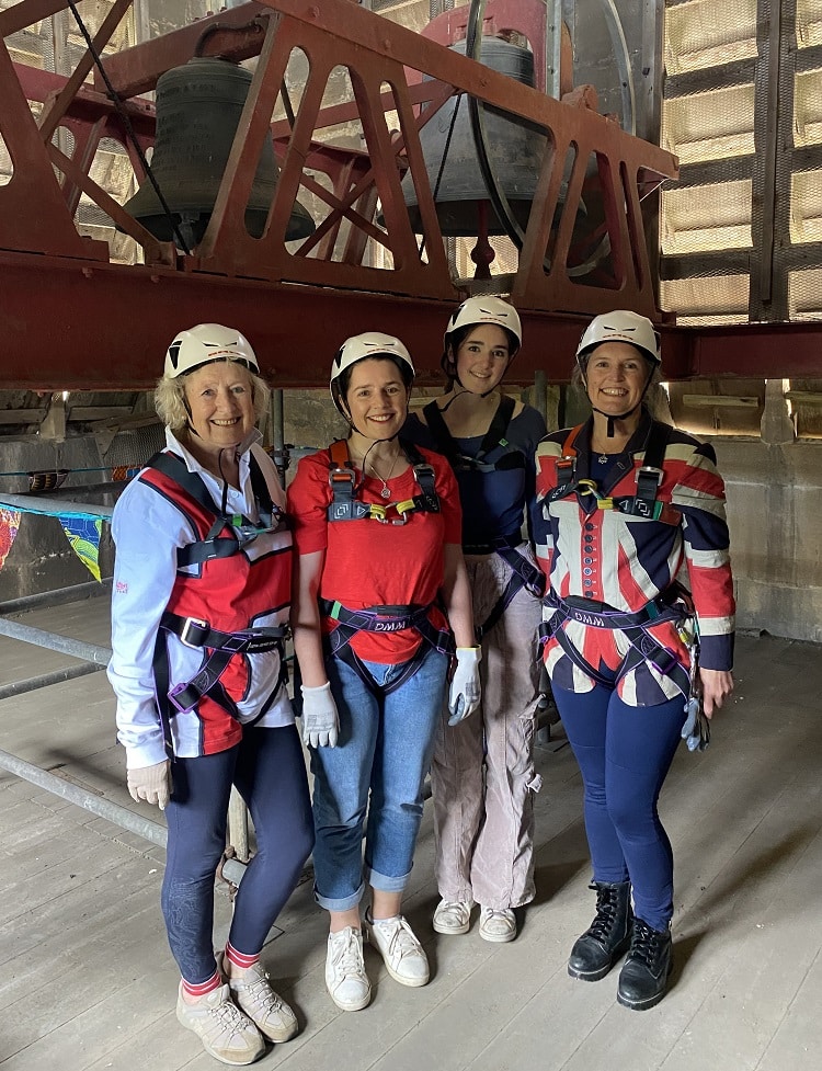 Wells Cathedral Platinum Jubilee Charity Abseil Fundraising Event