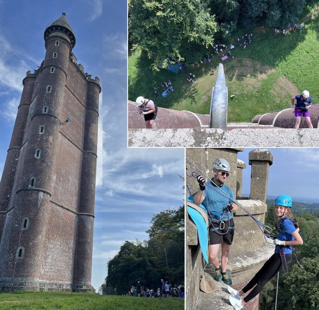 King Alfred's Tower Charity Abseil