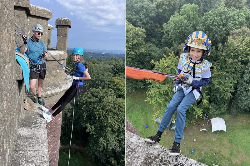 King Alfred's Tower Charity Abseil: A great event for children and beginners