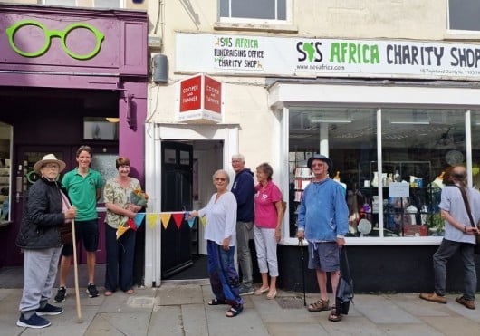 New Charity Shop Opens in Shepton Mallet with Record Day