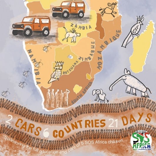Fundraising Challenge | 4x4 Vehicle Drive | 21 Days Across Africa