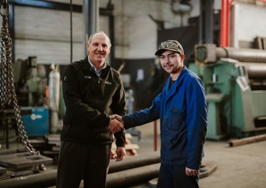 Children's Charity Graduate Begins Internship Steel Manufacturers
