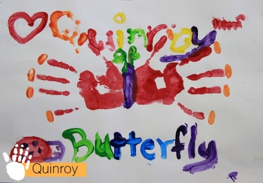 Finger Painting Fun Art Project | SOS Africa Charity Somerset West