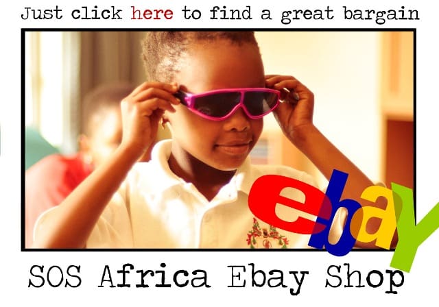 SOS Africa Charity Shop on Ebay - Online Shopping to Fundraise for Charities