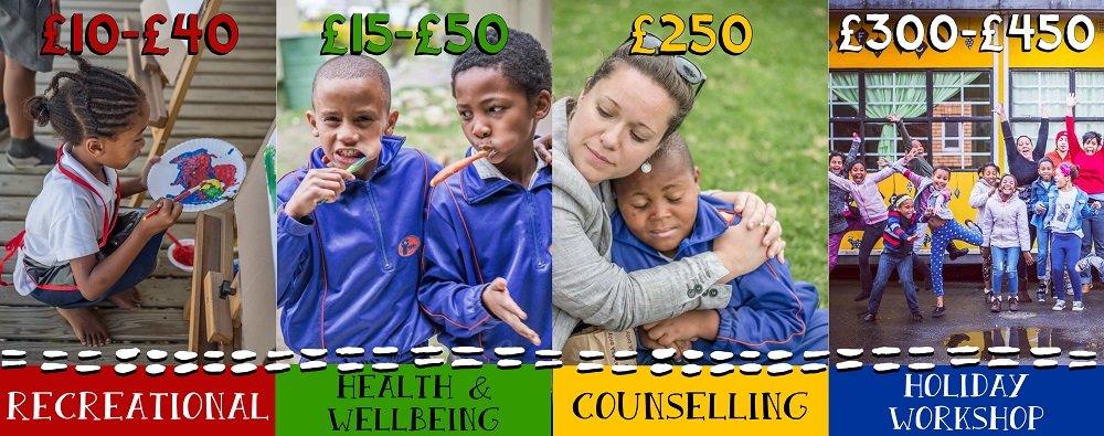 Make a donation to African charities | Donate to children in need