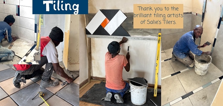 Gordons Bay Education Centre Building Project: Tiling