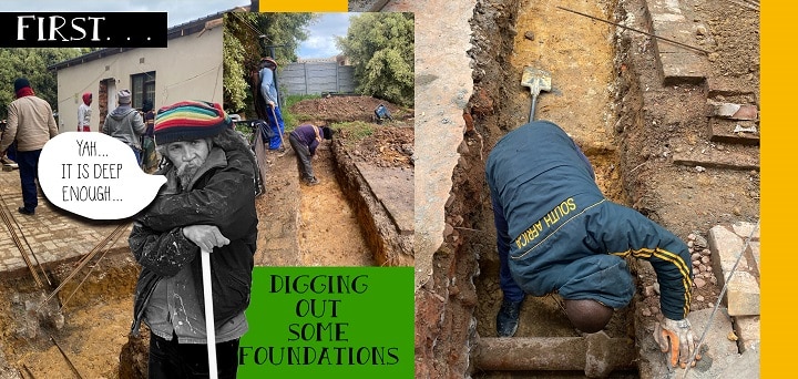 Gordon's Bay High School Education Centre Building Project: Digging Foundations