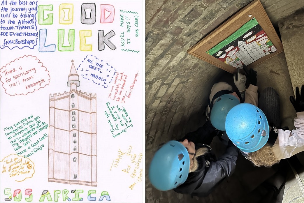 King Alfred's Tower Charity Abseil Fundraising Event