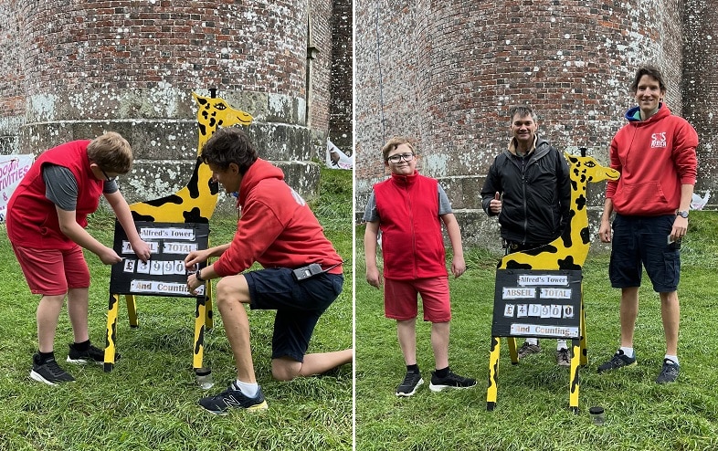 King Alfred's Tower Charity Abseil Fundraising Event