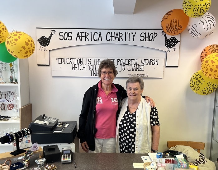 Record Takings as New SOS Africa Charity Shop Opens on Shepton Mallet High Street