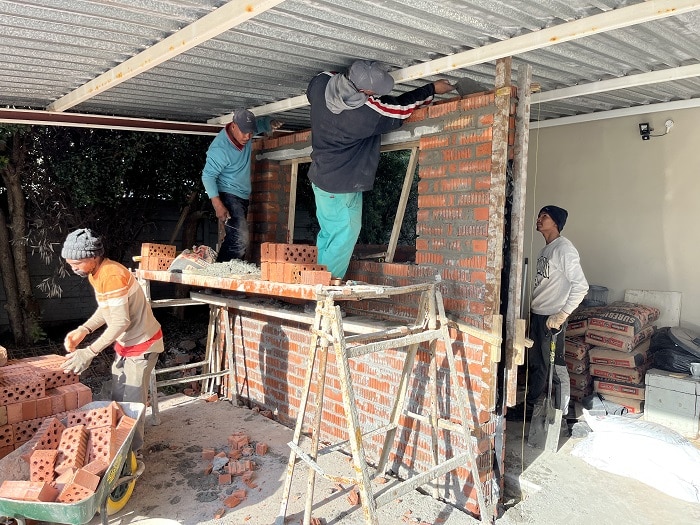 SOS Africa Children Lay First Bricks as Education Centre Build Begins