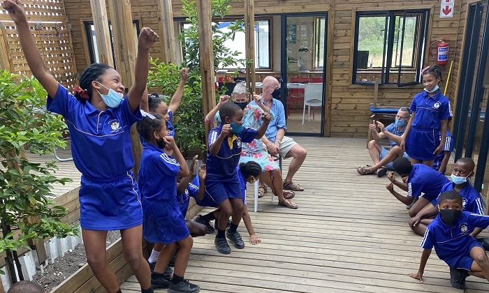 Visit sponsored children in South Africa