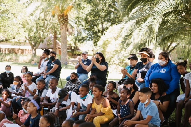 SOS Africa's Western Cape staff and children embark on an end of year outing to Villiera Wildlife Sanctuary
