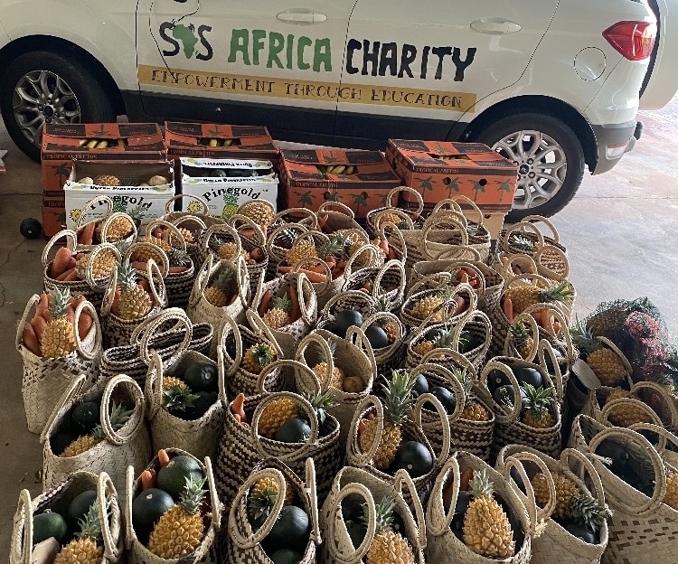 Charity Supporters Fund Christmas Feasts for SOS Africa Sponsored Families