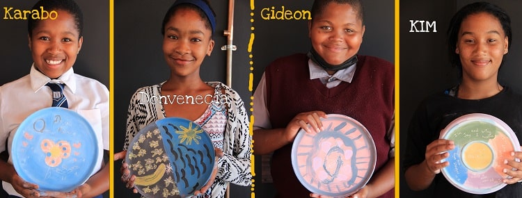 The SOS Africa Charity Children visit Pottery House in Gordon's Bay as part of their holiday programme
