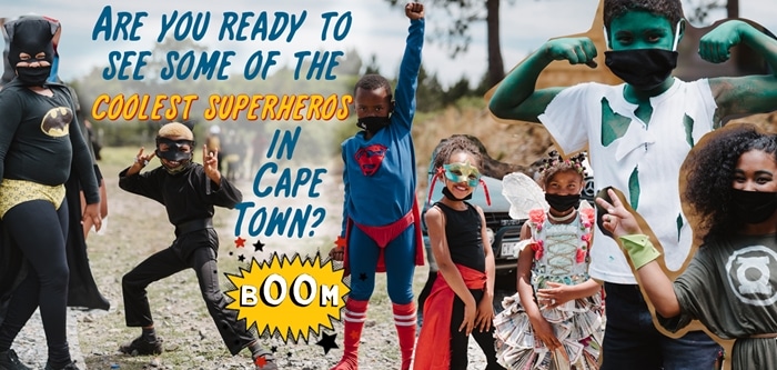 South African Charity Superheroes Fancy Dress Children's Christmas Party