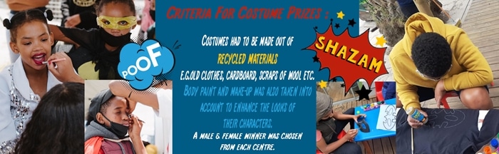 South African Charity Superheroes Fancy Dress Children's Christmas Party