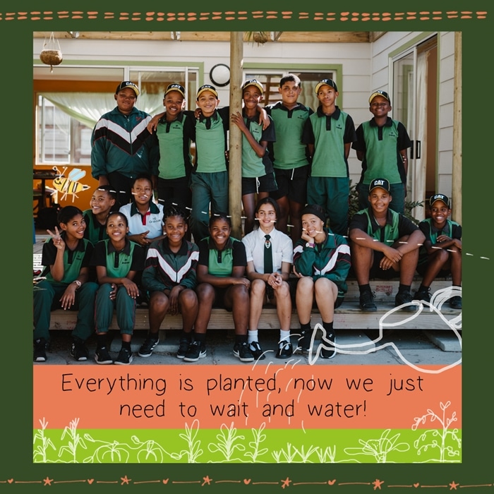 Earth and Heart - South African Charity Children Gardening Project