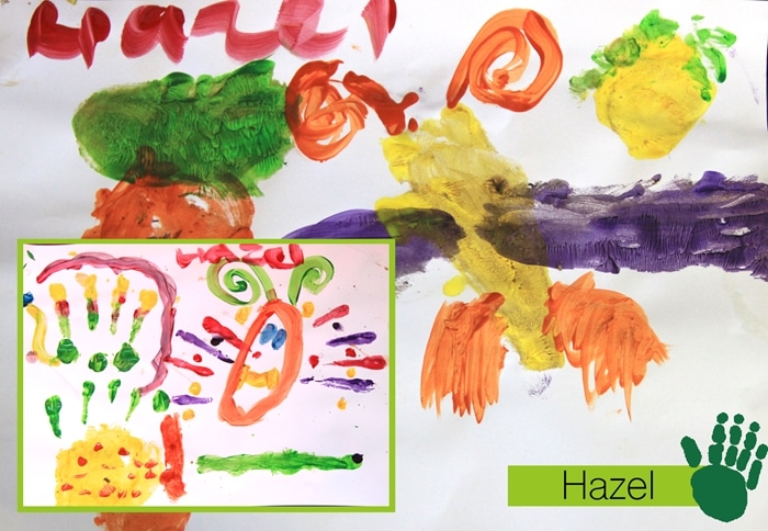 South African Children's Charity Art Lessons Finger Painting Fun