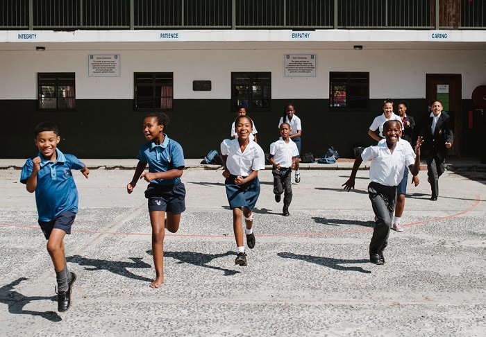 The SOS Africa Somerset West kids head back to school...