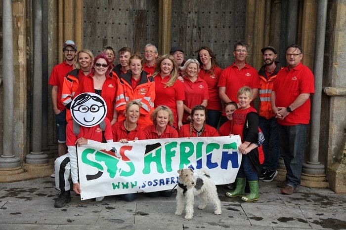 350 Complete SOS Africa Wells Cathedral Abseil Challenge and Break Charity Fundraising Record