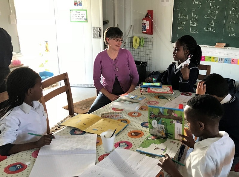 Child Sponsors See Grassroots South African Education Charity in Action