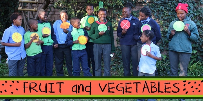 SOS Africa Charity Children's Blog - Children's Fruit and Vegetable Craft Project