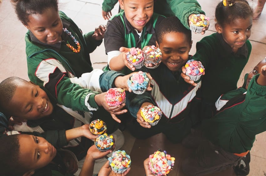 A Fun Afternoon Decorating Cupcakes with the SOS Africa Children