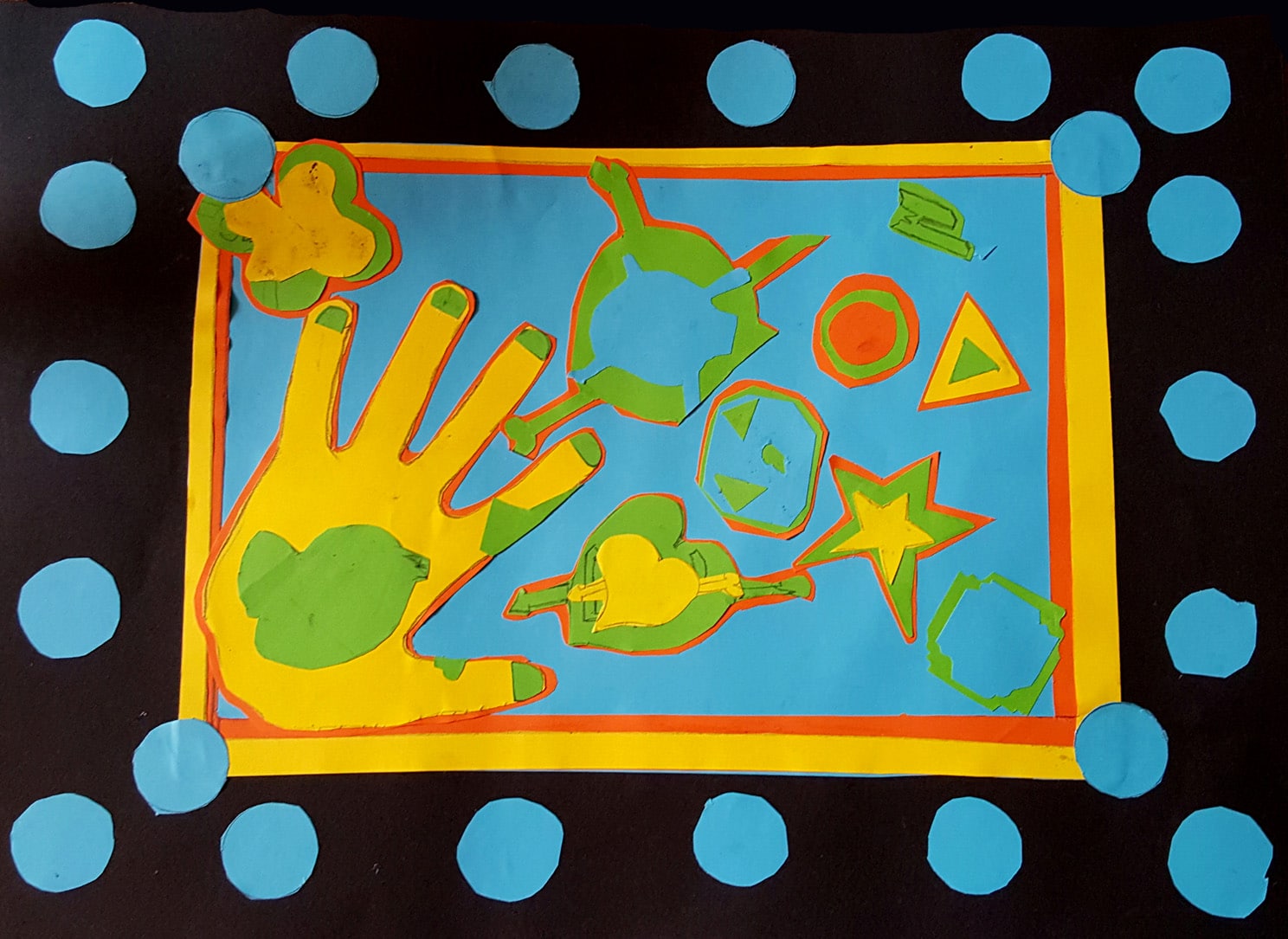 Matisse May Madness in Mafikeng - Creative Colour Cutting-Out Artwork