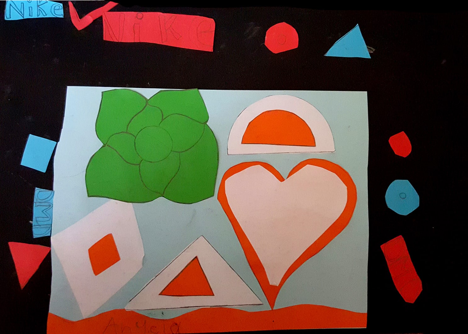 Matisse May Madness in Mafikeng - Creative Colour Cutting-Out Artwork