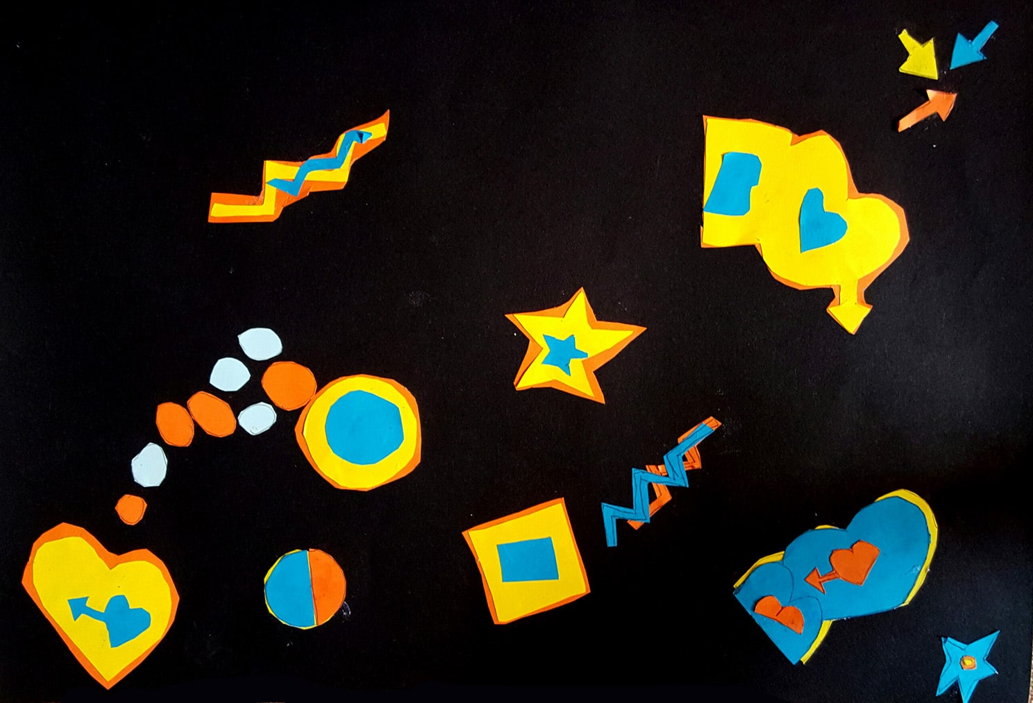 Matisse May Madness in Mafikeng - Creative Colour Cutting-Out Artwork