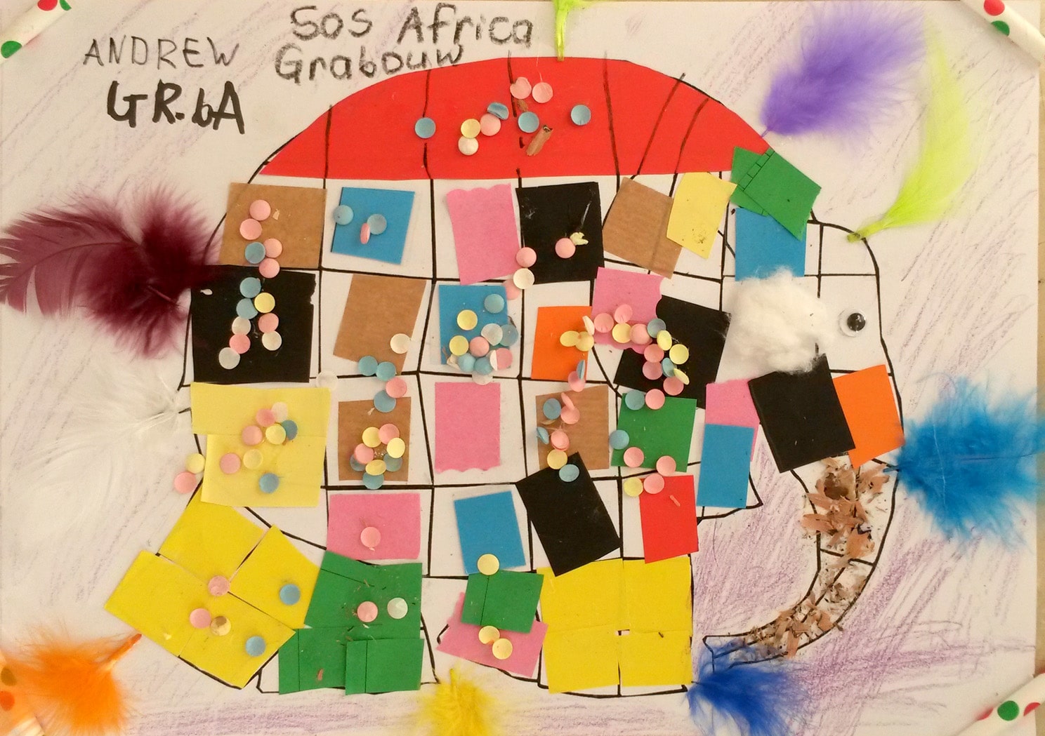 Elmer the Elephant Day - May 28th - Arts Crafts Drawings Creativity