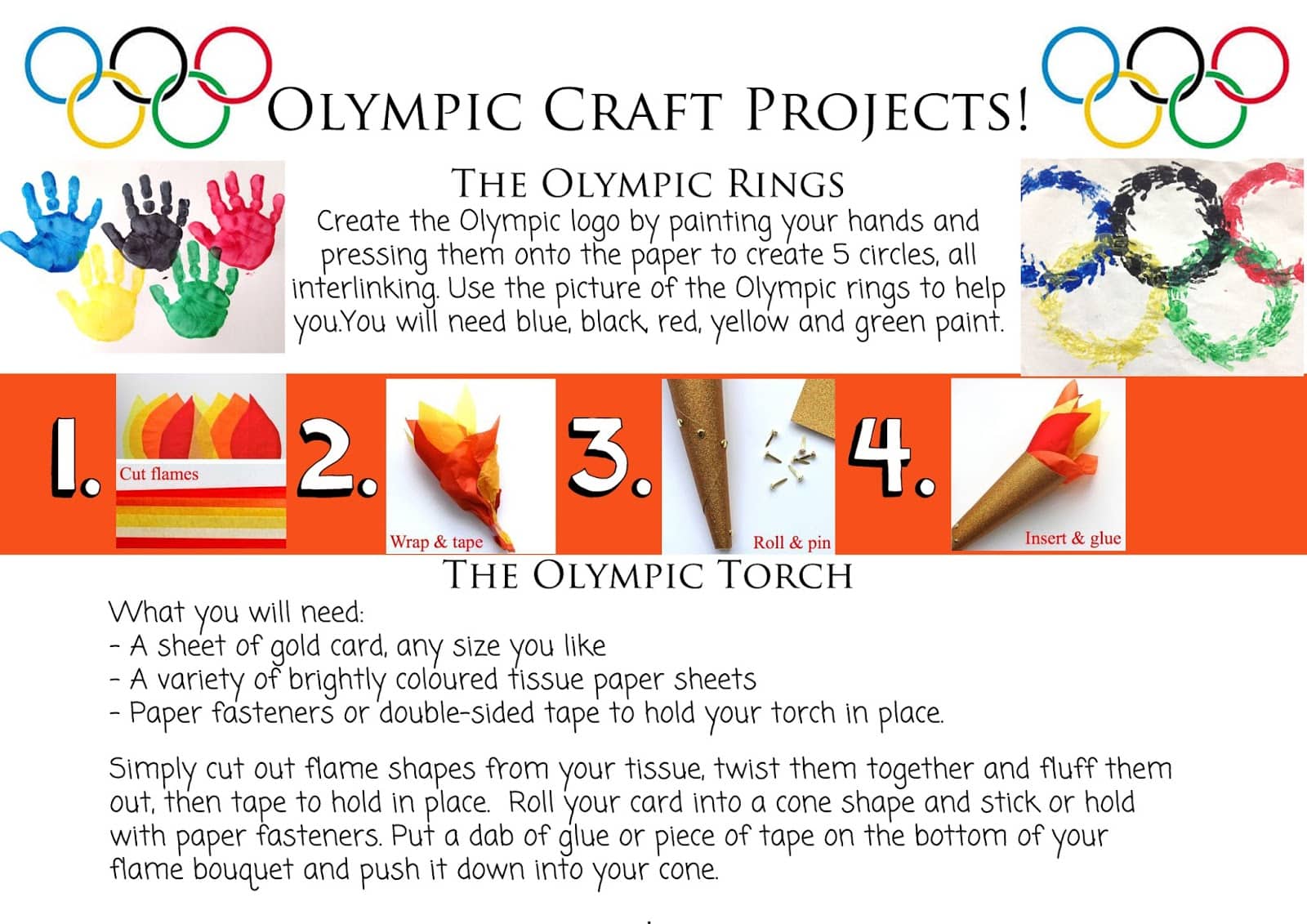 SOS Africa Children Get Crafting in Support of the 2016 Rio Olympics