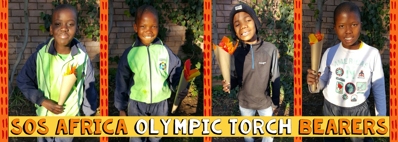 SOS Africa Children Get Crafting in Support of the 2016 Rio Olympics
