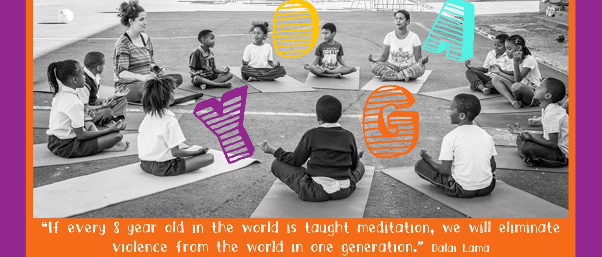 Introducing YOGA to the SOS Africa Children in Somerset West