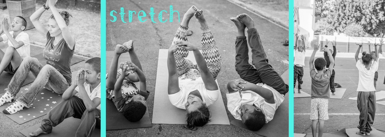 Introducing YOGA to the SOS Africa Children in Somerset West