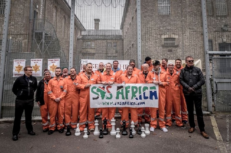 SOS Africa's "Nominate an Inmate" 24 Hour Charity Lock-In