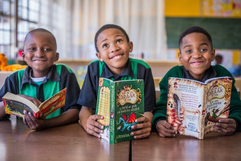 Formidable Fundraising Feats Sponsor SOS Africa Charity Libraries