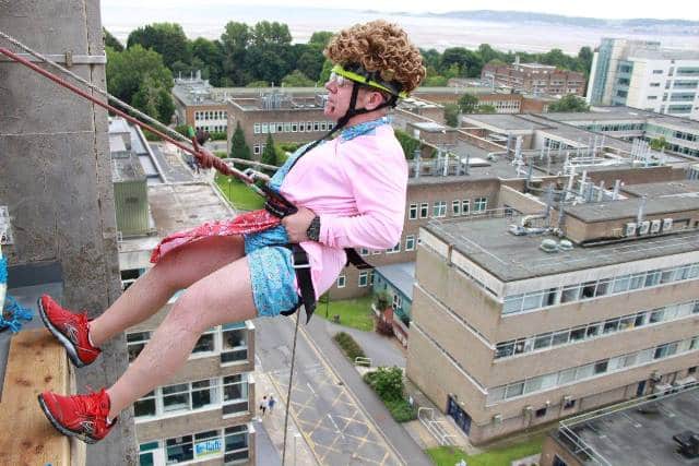 Swansea University Abseilers Raise £10,000 for African Education Charities