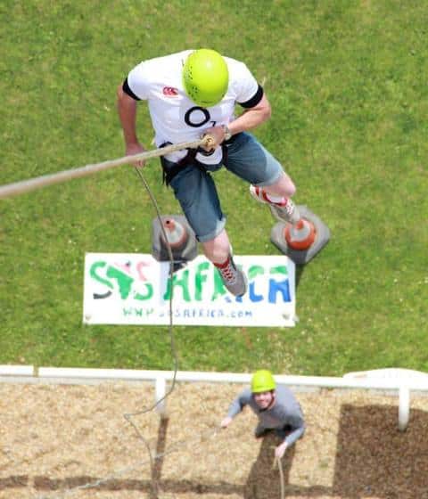 Swansea University Abseilers Raise £10,000 for African Education Charities