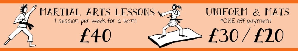 Sponsor Kung Fu Martial Arts Lessons for Children in Africa