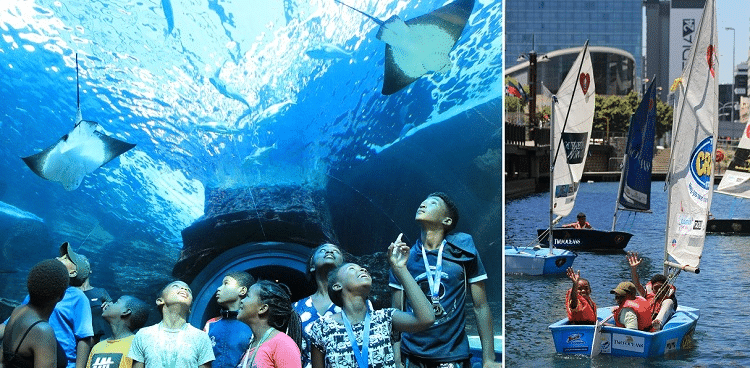 SOS Africa Charity Christmas Outing to Two Ocean's Aquarium, Cape Town Waterfront - December 2022