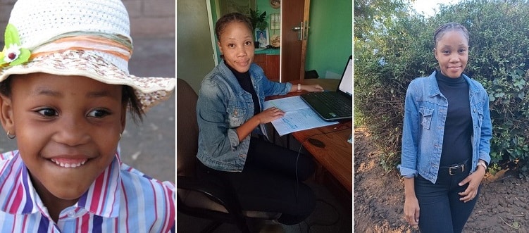 SOS Africa Charity Alumni Graduate Kgalalelo