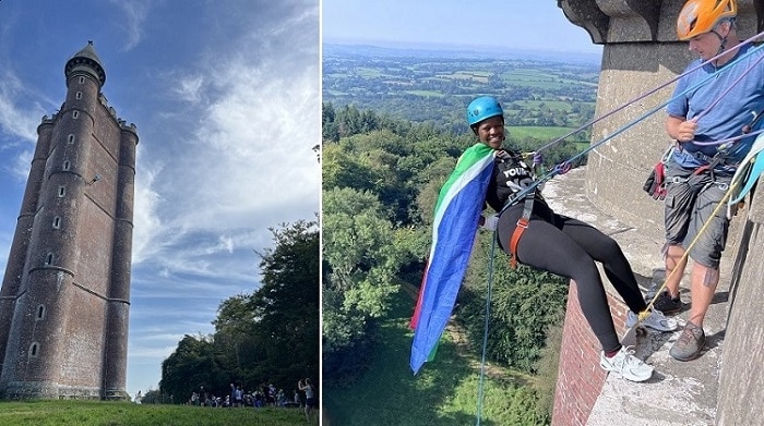 King Alfred's Tower Charity Abseil Fundraising Event