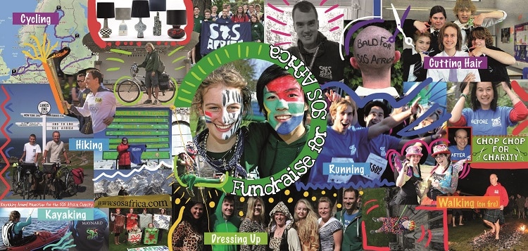 Raise Funds Online for SOS Africa Charity: Set up a Just Giving Fundraising Page