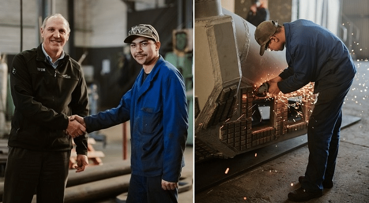SOS Africa's graduate offered a full-time role at steel manufacturers TFD