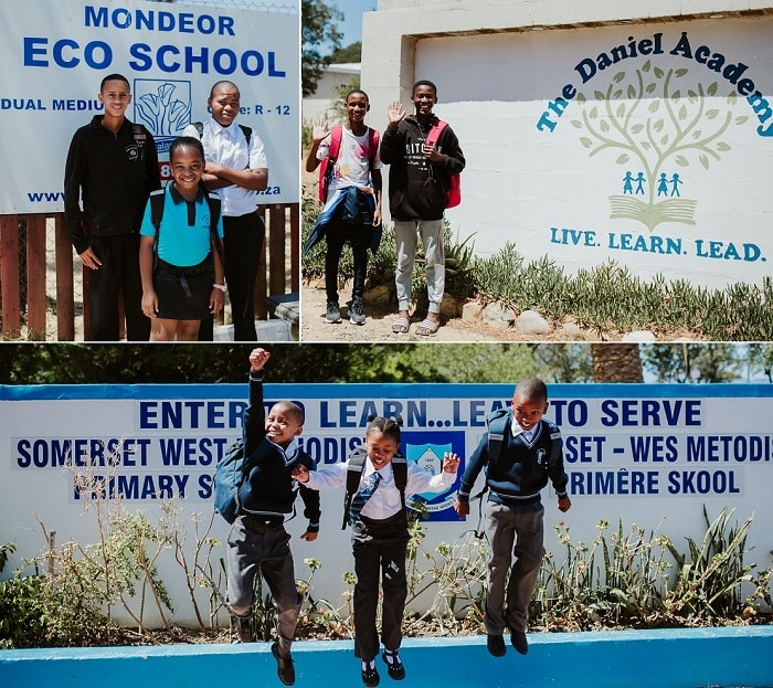 SOS Africa Western Cape Charity Partner Schools