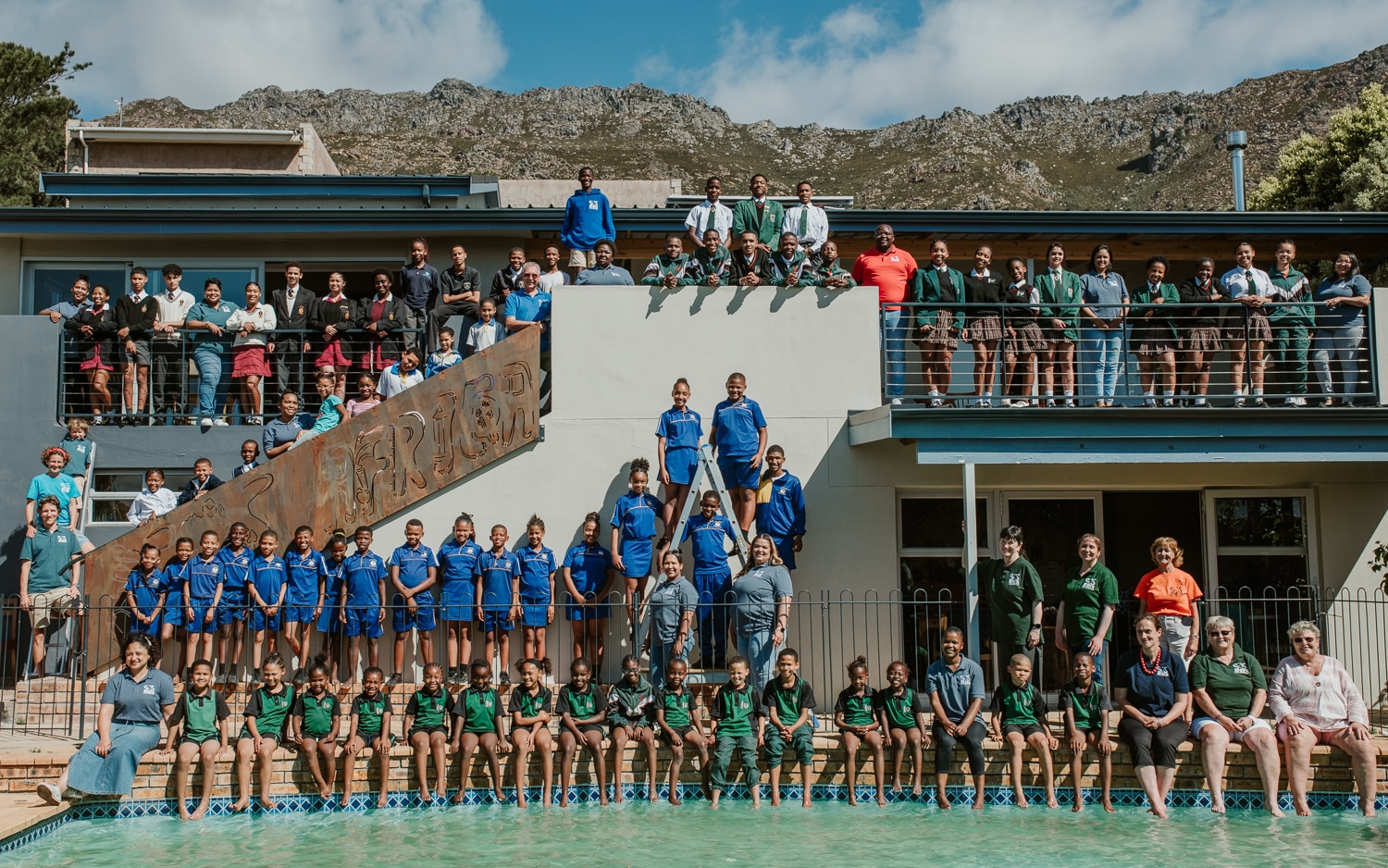 The SOS Africa Western Cape Trust Charity Staff and Children