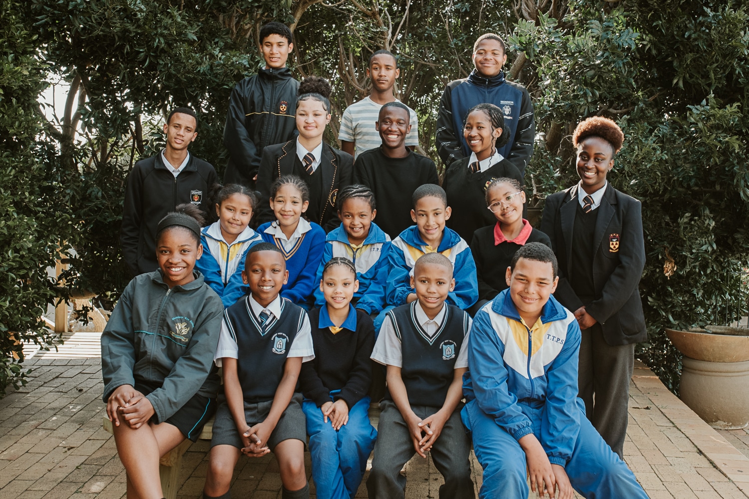 Children supported by SOS Africa's new Gordon's Bay Education Centre